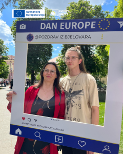 Dan Europe obilježen u Bjelovaru uz brojne interaktivne aktivnosti i pozitivnu atmosferu
