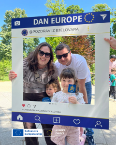 Dan Europe obilježen u Bjelovaru uz brojne interaktivne aktivnosti i pozitivnu atmosferu