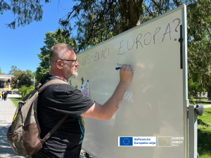 Dan Europe obilježen u Bjelovaru uz brojne interaktivne aktivnosti i pozitivnu atmosferu