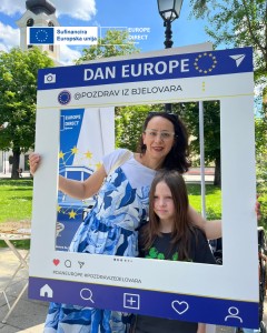 Dan Europe obilježen u Bjelovaru uz brojne interaktivne aktivnosti i pozitivnu atmosferu
