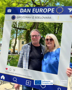 Dan Europe obilježen u Bjelovaru uz brojne interaktivne aktivnosti i pozitivnu atmosferu