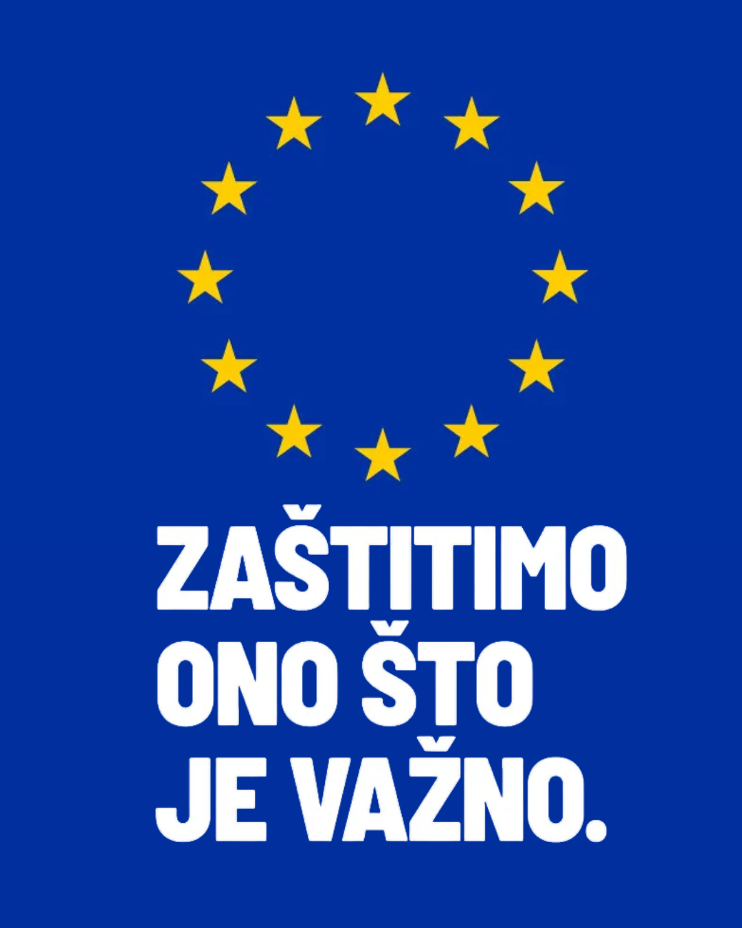 Demokracija je naš temelj – zaštitimo je zajedno