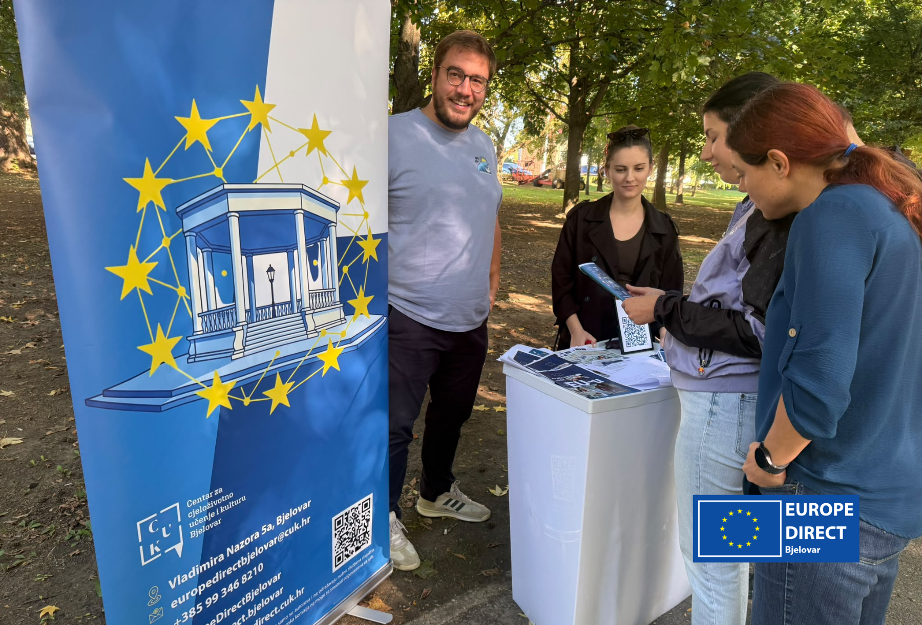 Europe Direct Bjelovar na Sajmu kreativnosti i festivalu Zbrda zdola